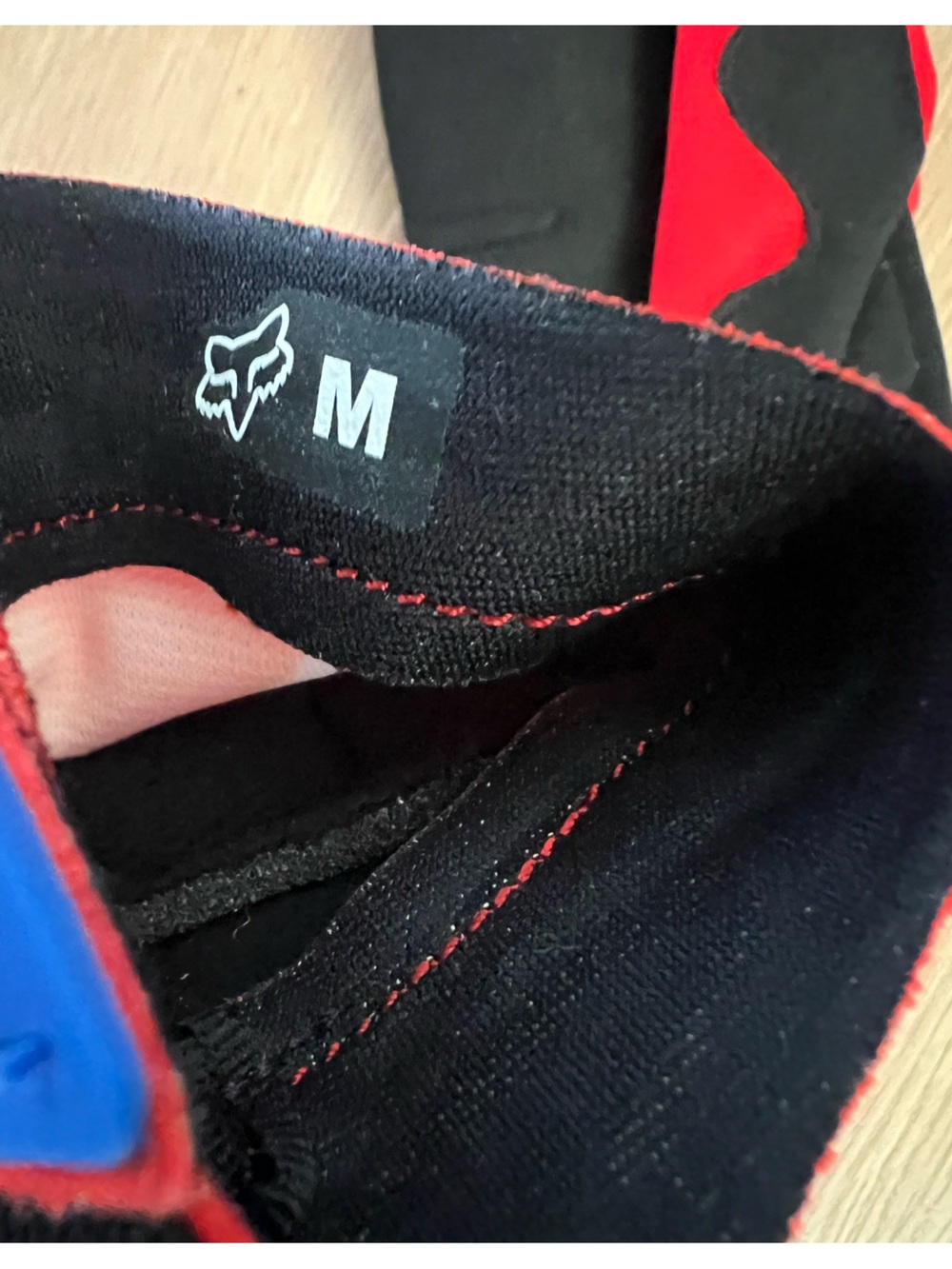 Fox Red and Blue Icon Racing Jersey - Picture 9 of 9